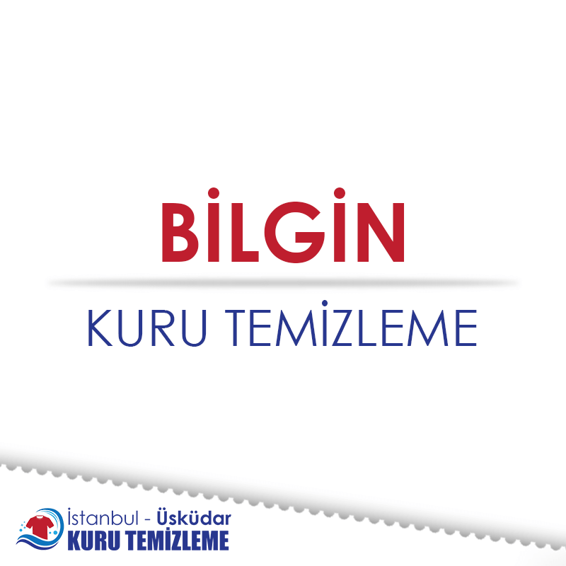 Bilgin Kuru Temizleme : Kapak Görseli